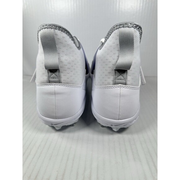 Nike Alpha Menace Pro 2 D Mid White Football Cleats 12.5 CK4277-100 Detachable